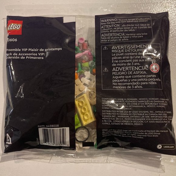 NWT LEGO VIP Spring Fun Add-On Pack - Picture 2 of 3